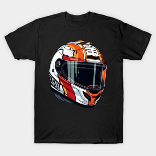 bike helmet design for bike lover T-Shirt